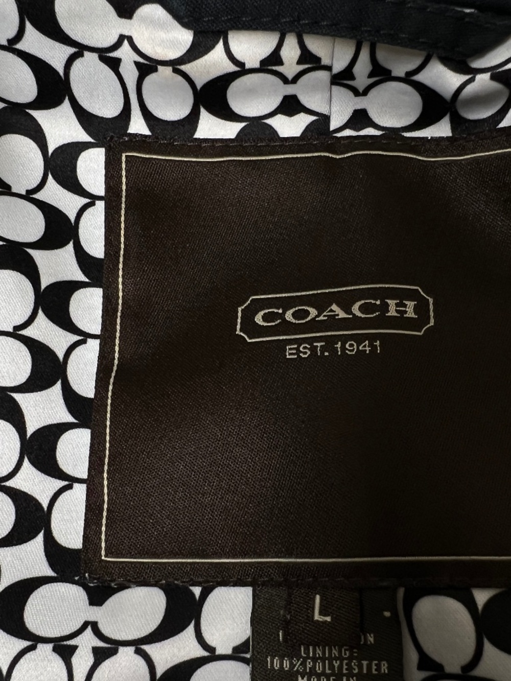 Coach Vintage Jacket - Picture 4 of 5